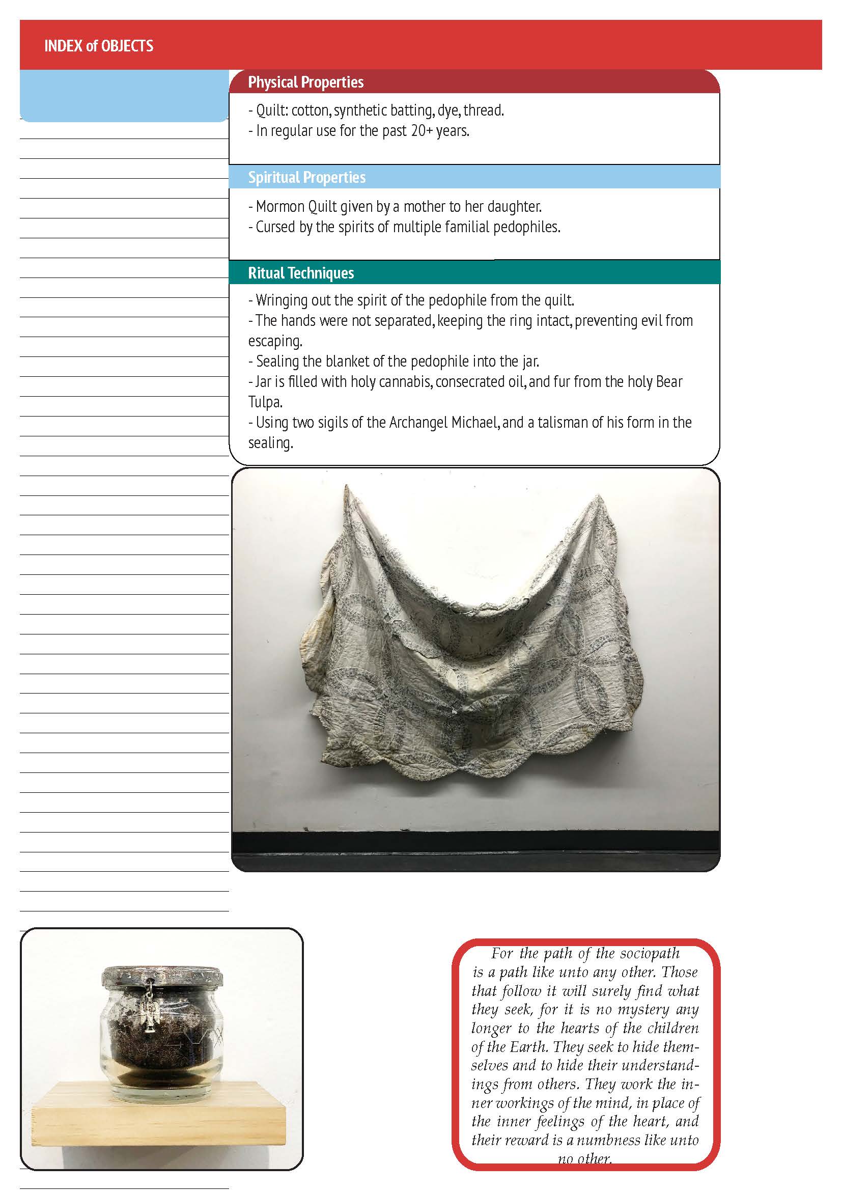 Annotated Index — view 5