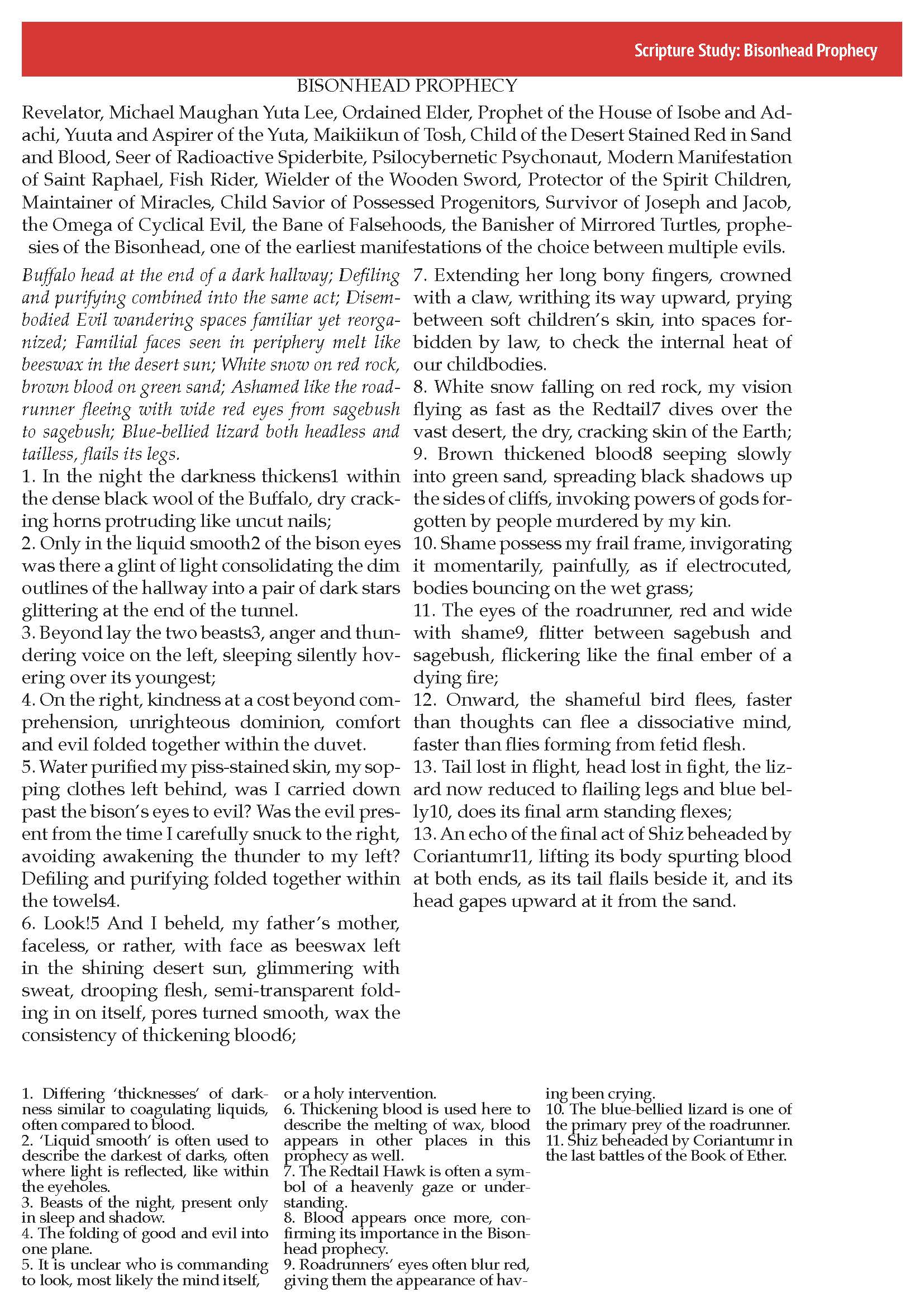 Annotated Index — view 22